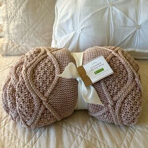 pottery barn stonewashed throw